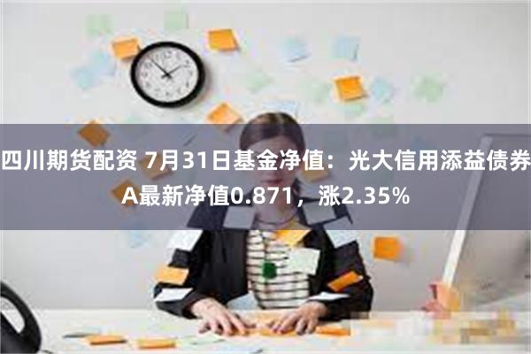 四川期货配资 7月31日基金净值：光大信用添益债券A最新净值0.871，涨2.35%