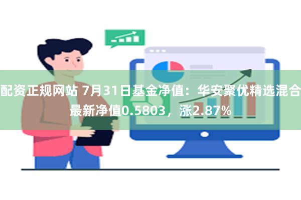 配资正规网站 7月31日基金净值：华安聚优精选混合最新净值0.5803，涨2.87%